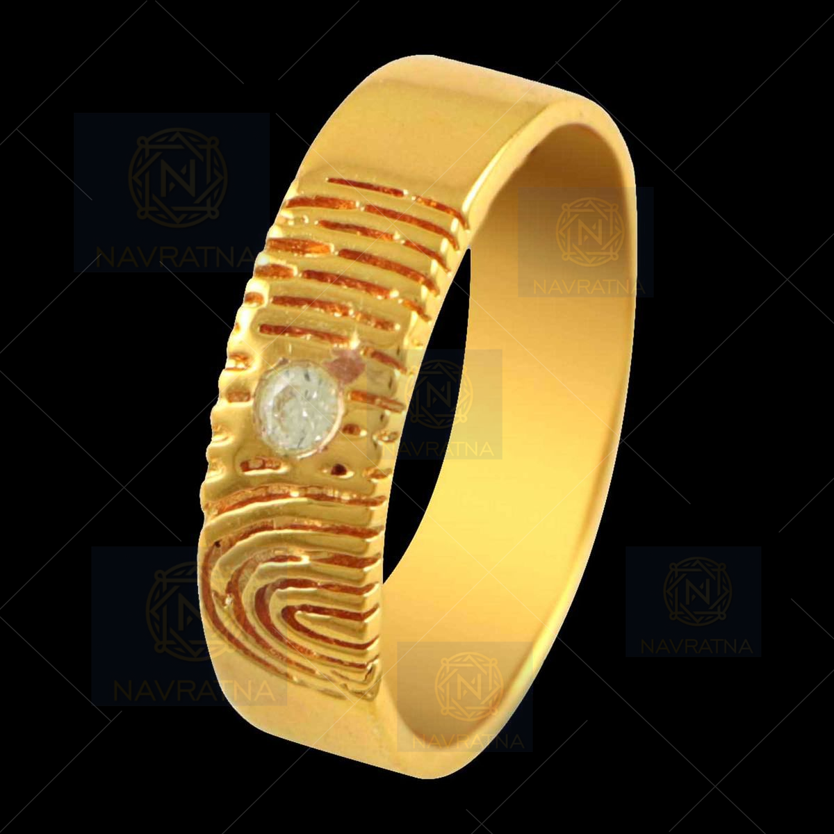 Buy Mens Gold Rings Online In India from PC Chandra Jewellers