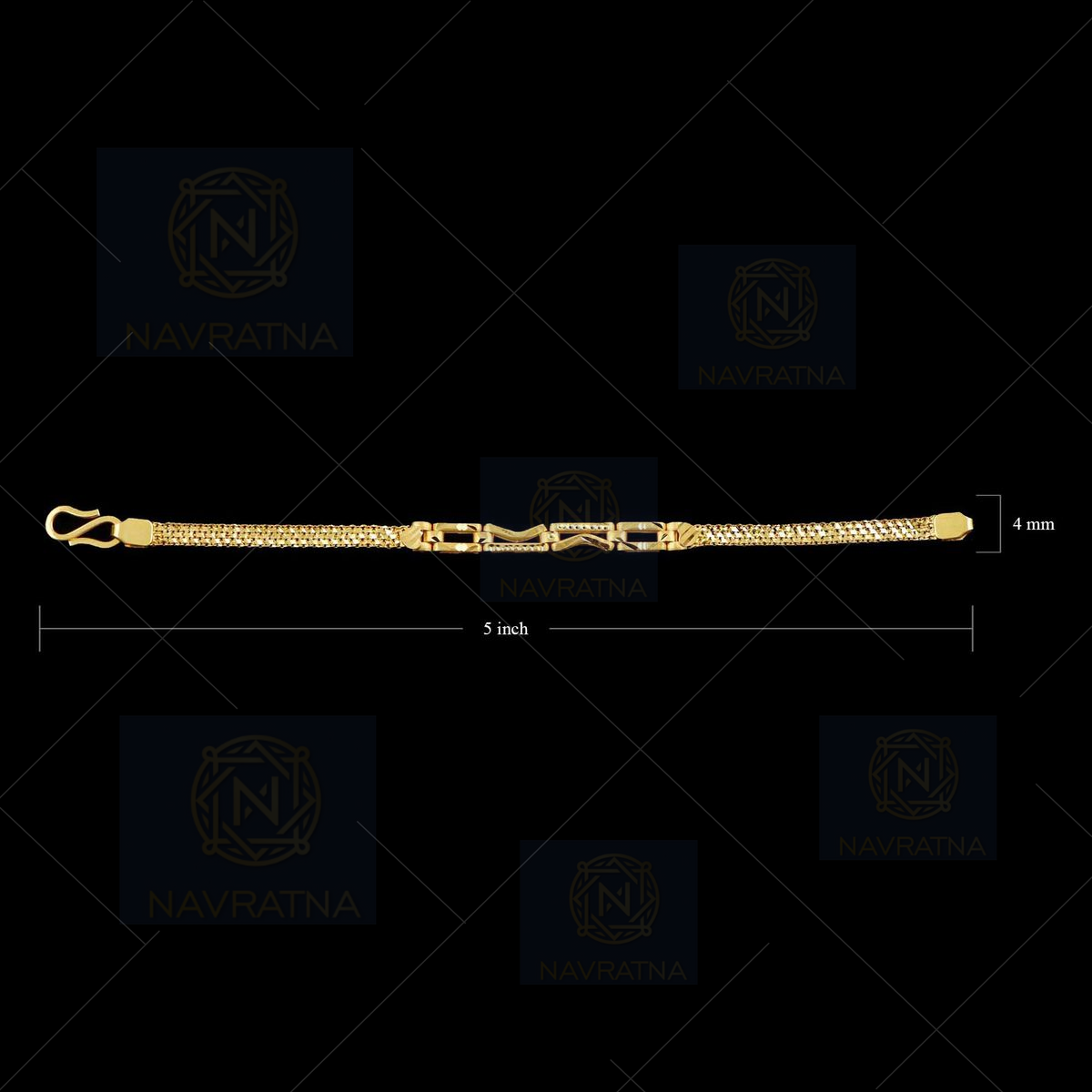 6 Grams Gold Bracelet For Men Latest Model - YouTube