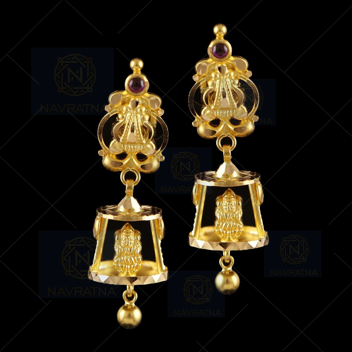 Sadaqat Earrings 22 kt Gold Plated – FUELTHESTORE