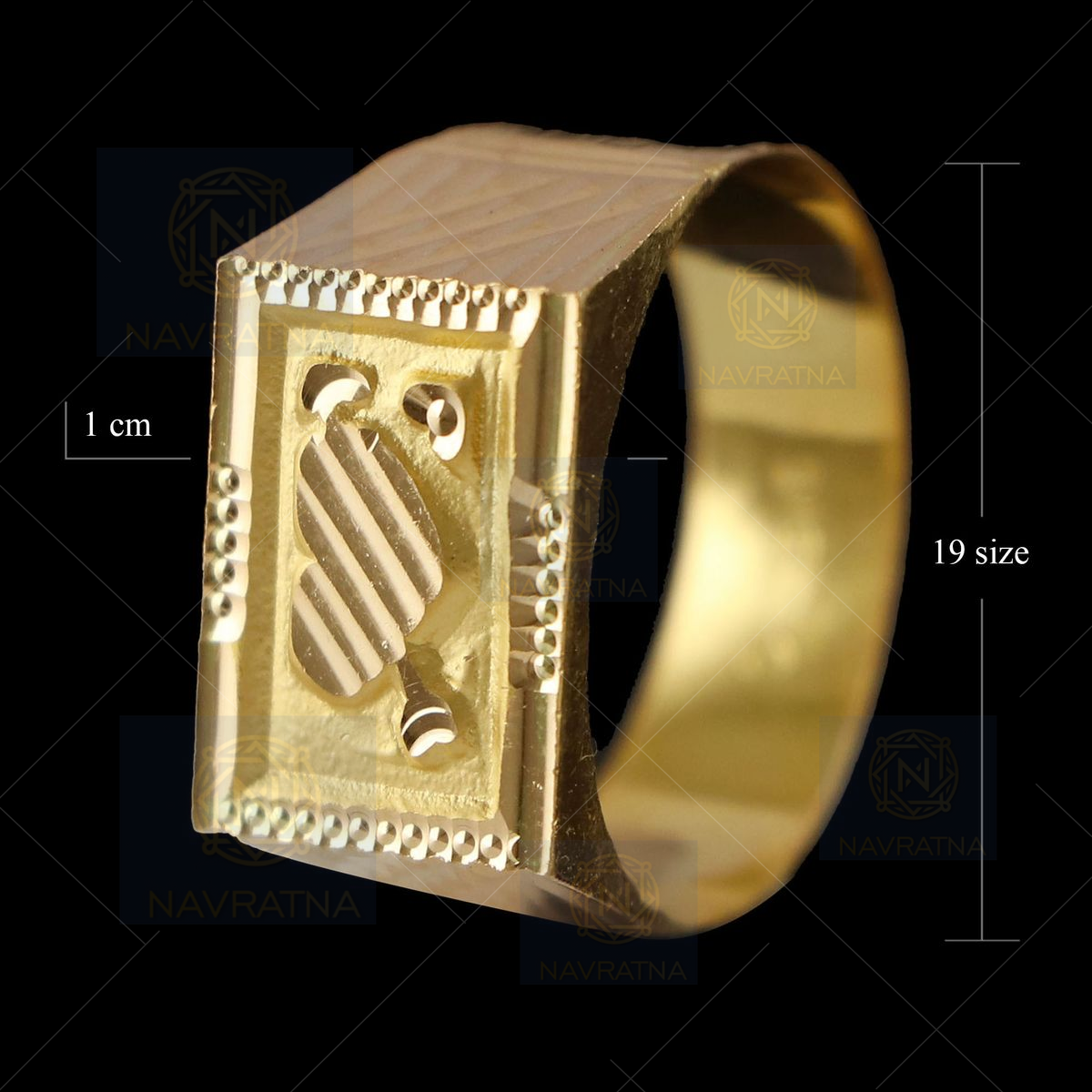 The Ingride Gold Letest Ring For Men's – Welcome to Rani Alankar