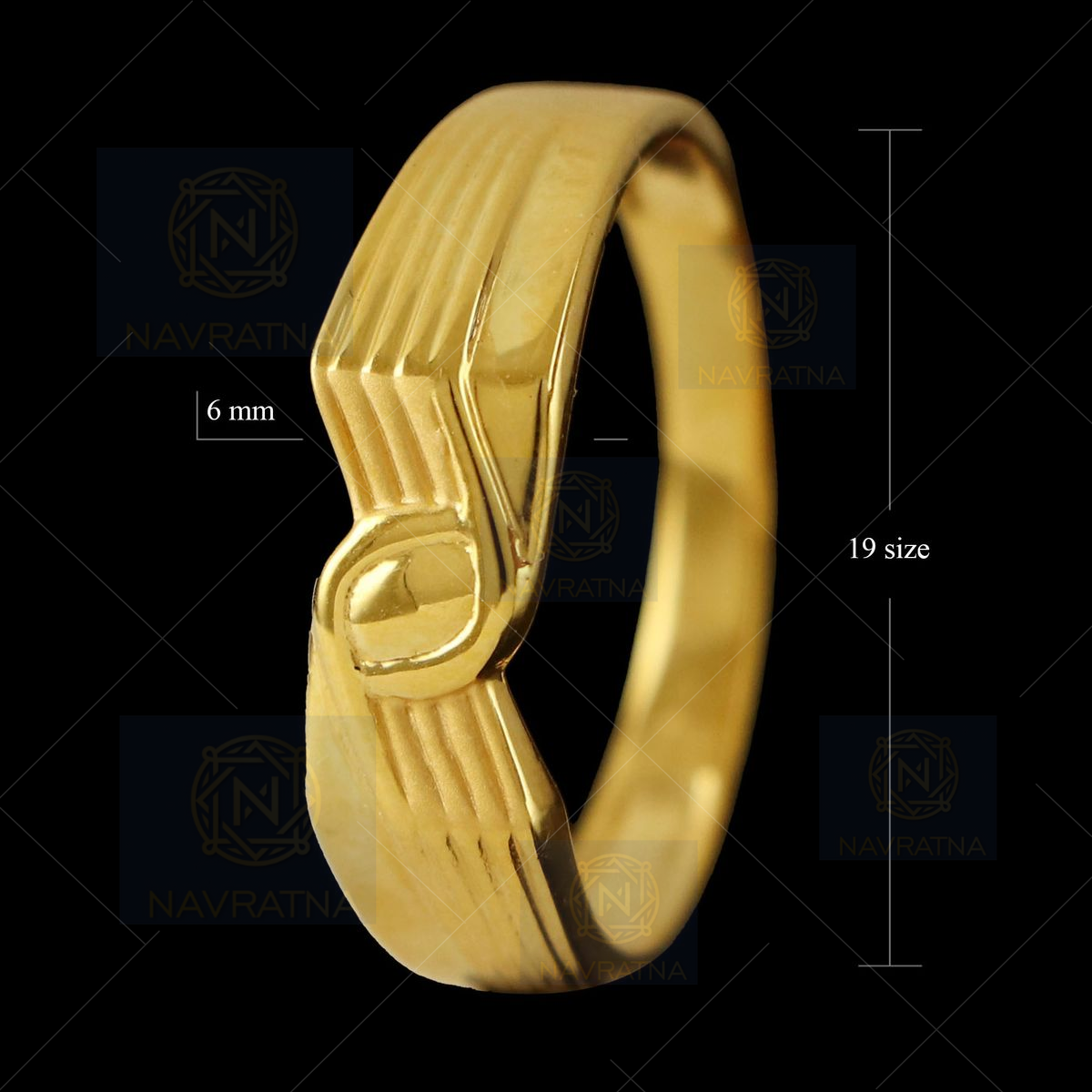 Retailer of Gold casting gents ring 916 | Jewelxy - 95464