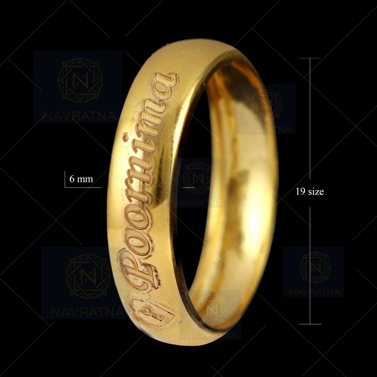 Personalized Gold/Silver Plated Ring - Design Your Own | Online gift  shopping in Pakistan