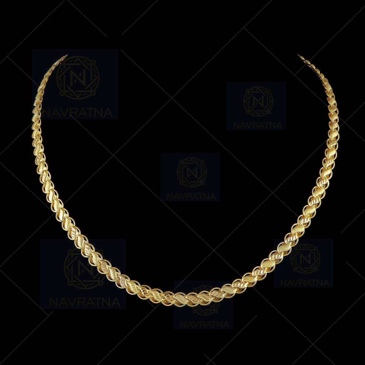 Designer Golden Chain Thin Light Weighted Gold Plated Gold Chain For Girls  Women Men Boys 24 Inches