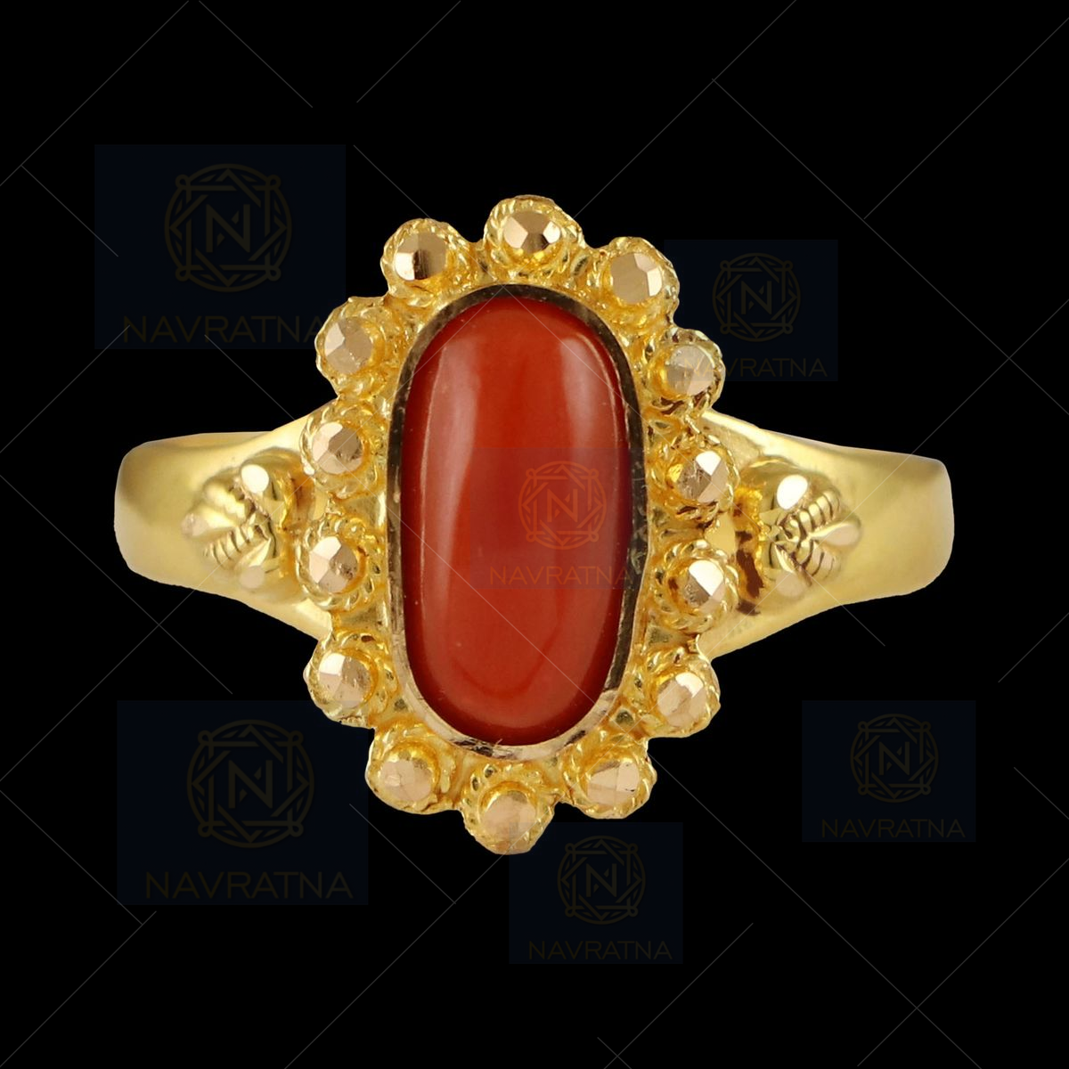 Handmade Coral Ring – Hirapanna Jewellers