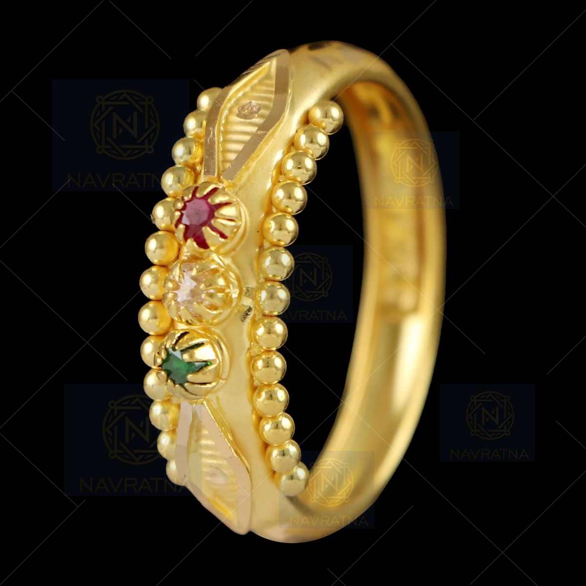 Buy Pretty Dual Butterfly Gold Ring |GRT Jewellers