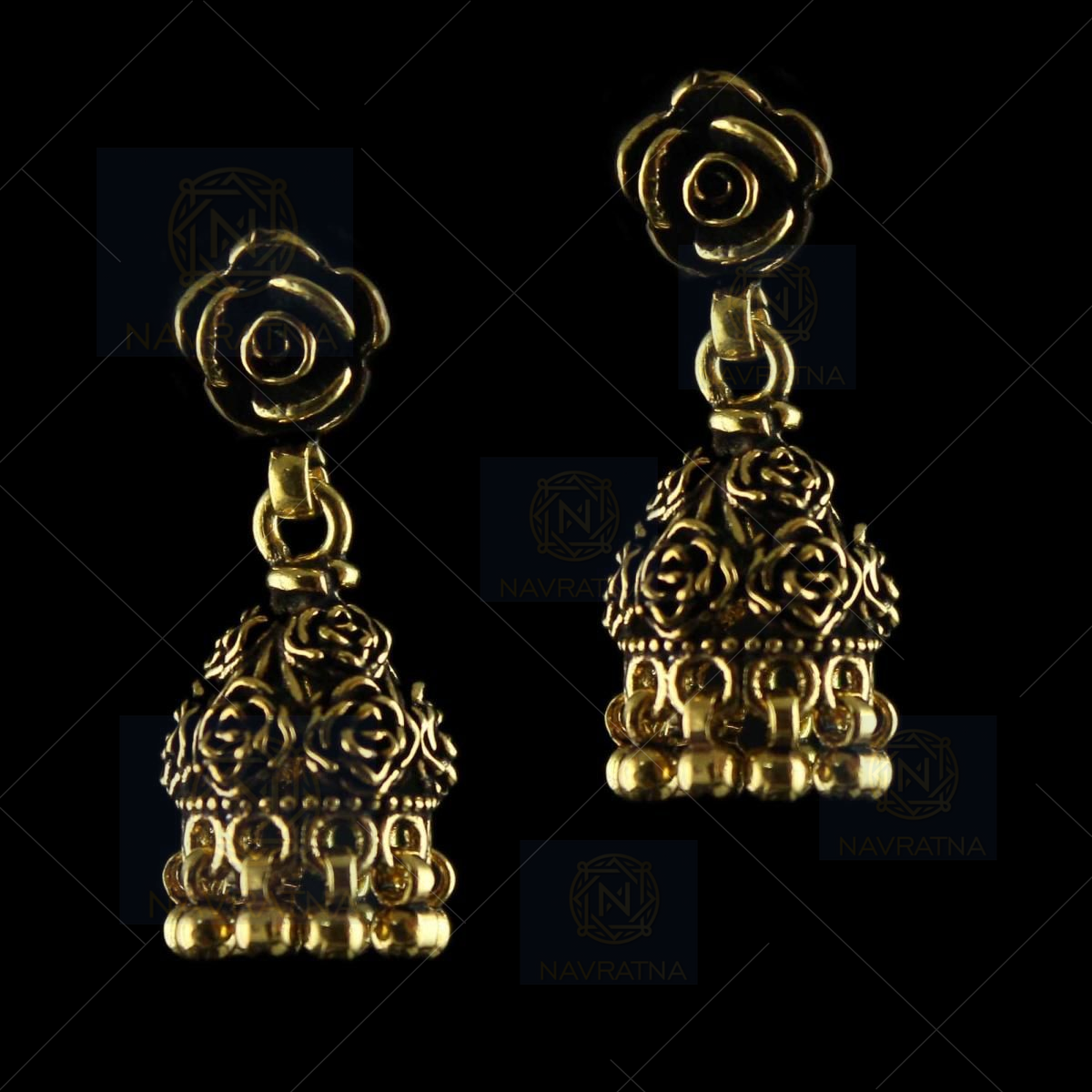 Buy Embroco Traditional Bollywood Style Pearl Fancy Party wear earrings  Jhumki / Jhumka Earrings for Girls and Women Online at Low Prices in India  - Paytmmall.com